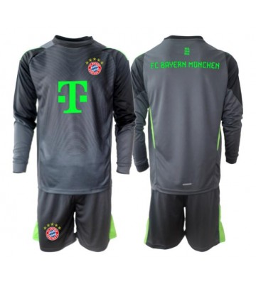 Bayern Munich Torwart Replik Auswärtstrikot Kinder 2025-26 Langarm (+ Kurze Hosen)